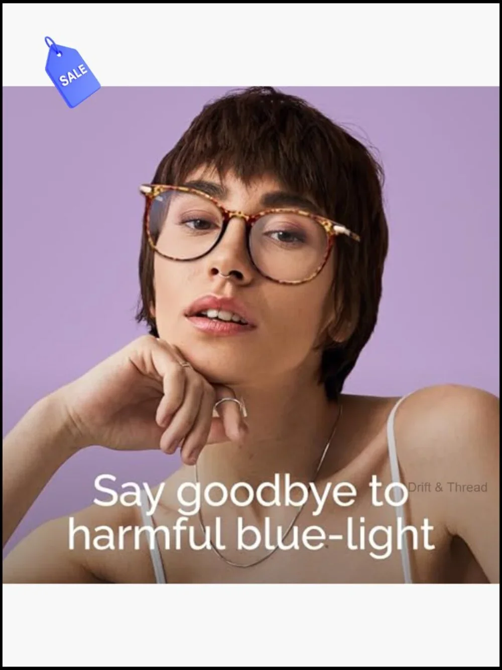 Retro Round Blue Light Blocking Glasses Anti Eyestrain Computer Gaming Eyewear